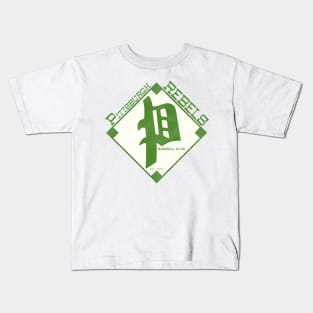 Defunct PIttsburgh Rebels Baseball Team Kids T-Shirt